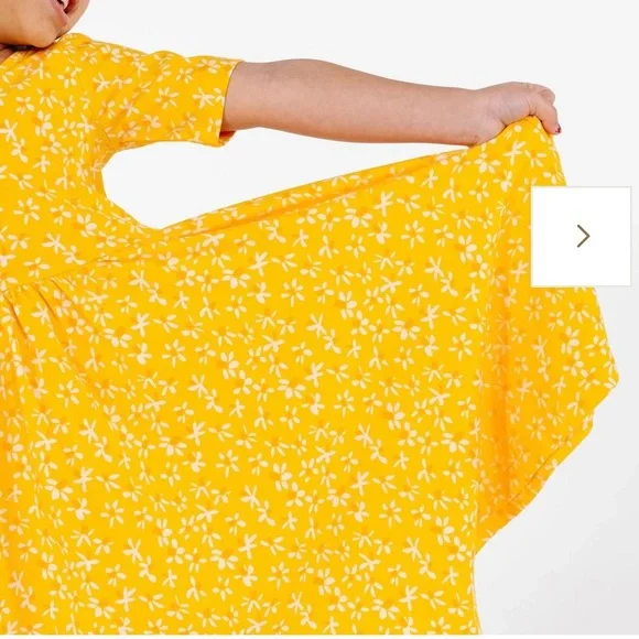 NEW Alice and Ames Ballet Dress Zingy Petals Size 4 6 Yellow